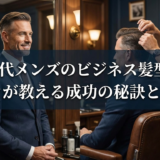 50代メンズのビジネス髪型。プロが教える成功の秘訣とは？